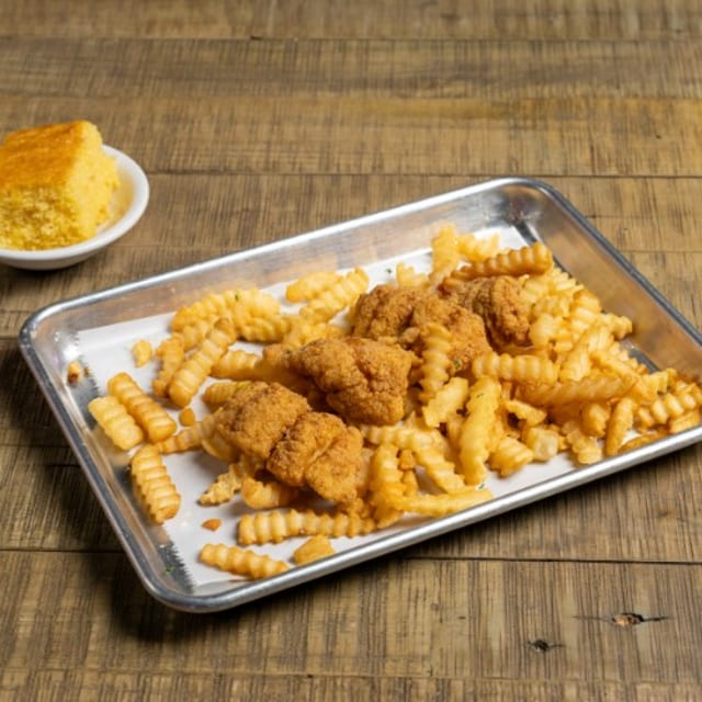 Catfish Nuggets and Fries.